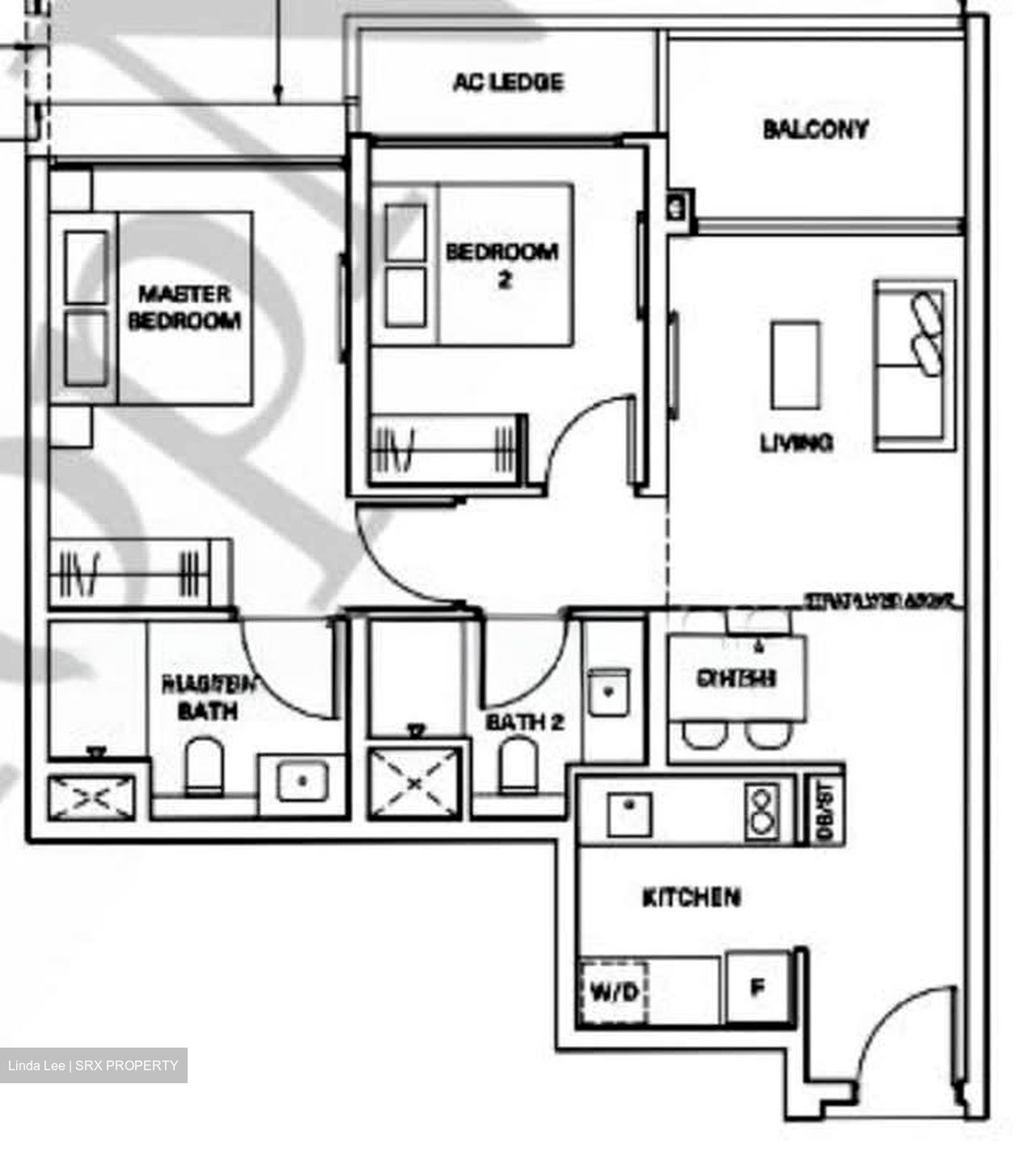 The Watergardens At Canberra (D27), Apartment #568150631
